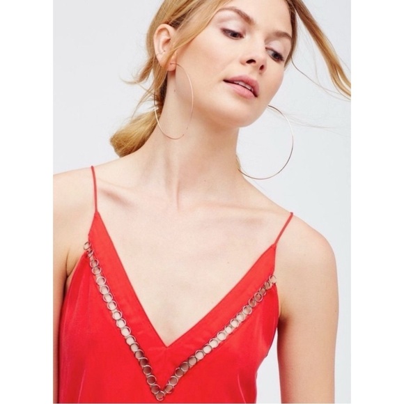 Free people all i want military tank tunic dress grommet detail - Picture 4 of 12